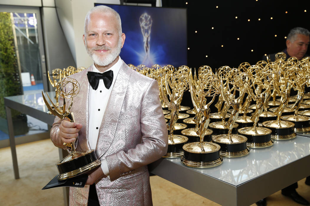 Ryan Murphy, winner of the award for outstanding directing in a limited series, movie or dramat ...