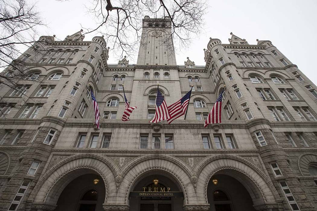 he Trump International Hotel in Washington, D.C., Jan. 4, 2019. (Alex Brandon/AP)