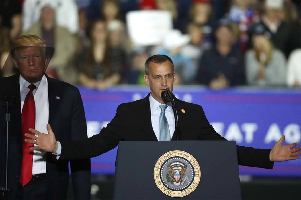 Corey Lewandowski. (AP Photo/Paul Sancya, File)