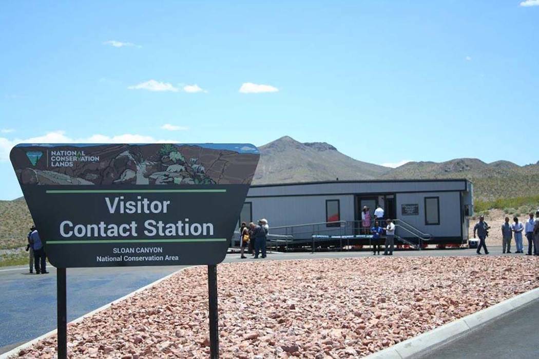 Sloan Canyon Visitor Contact Station south of Henderson. (Bureau of Land Management)