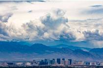 Cool and windy weather will linger in the Las Vegas Valley for a few more days before temperatu ...