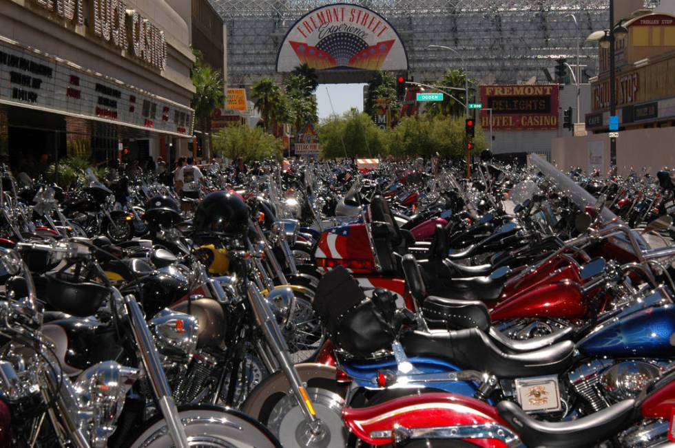 Las Vegas Bikefest runs Thursday through Sunday in downtown Las Vegas. (Las Vegas Bikefest)