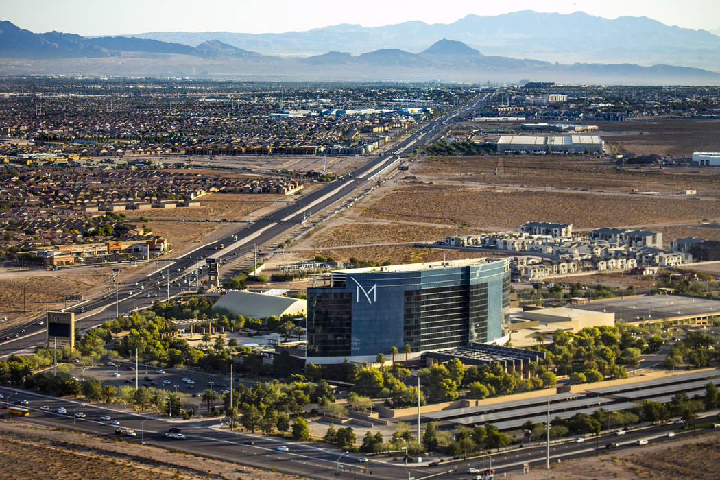 The M Resort along St. Rose Parkway on Wednesday, Oct. 16, 2019, in Las Vegas. (L.E. Baskow/Las ...