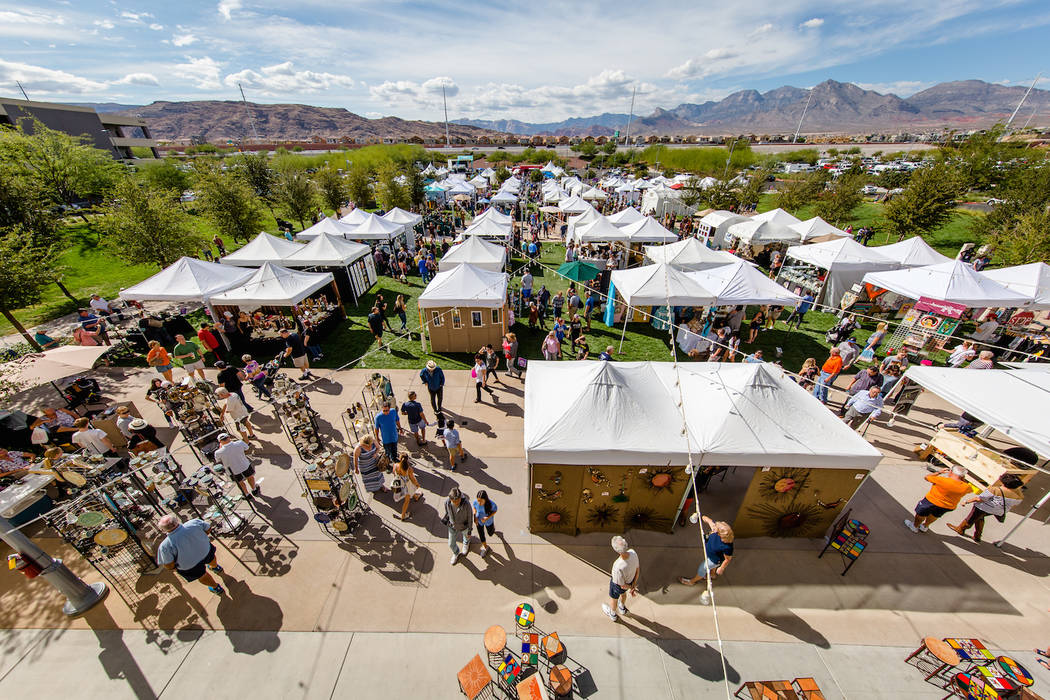 The Summerlin Festival of Arts will be held at Downtown Summerlin Oct. 12-13 from 10 a.m. to 5 ...