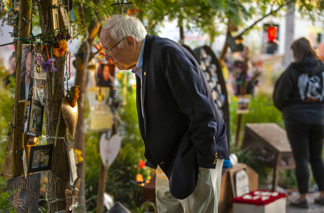 Democratic presidential candidate Sen. Bernie Sanders, I-Vt., makes a visit the to the Las Vega ...