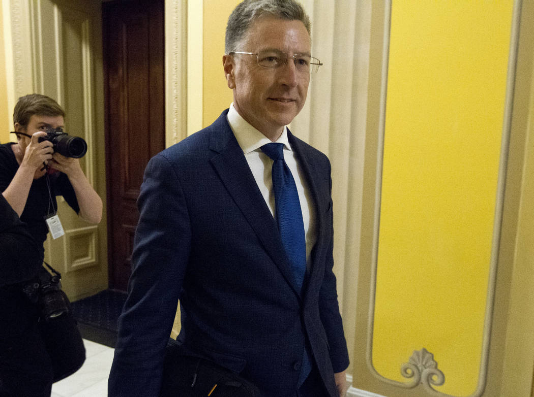 Kurt Volker, a former special envoy to Ukraine, is leaving after a closed-door interview with H ...