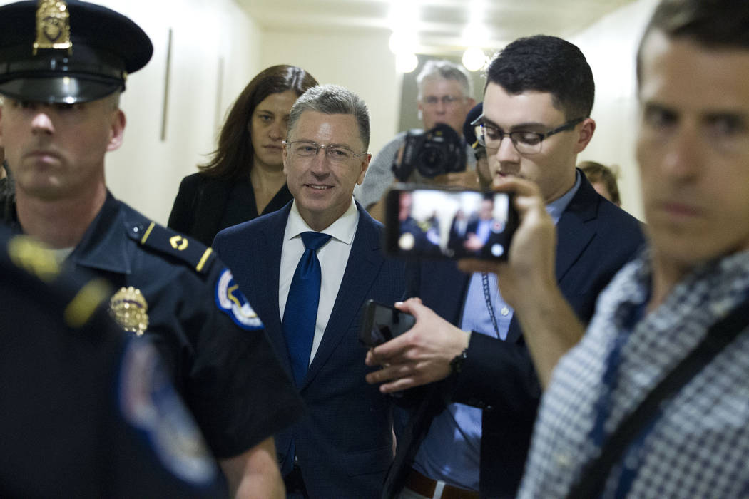 Kurt Volker, a former special envoy to Ukraine, is leaving after a closed-door interview with H ...