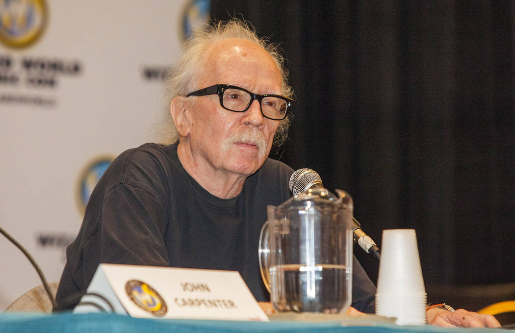 Director John Carpenter during the Wizard World Chicago Comic Con at the Donald E. Stephens Con ...