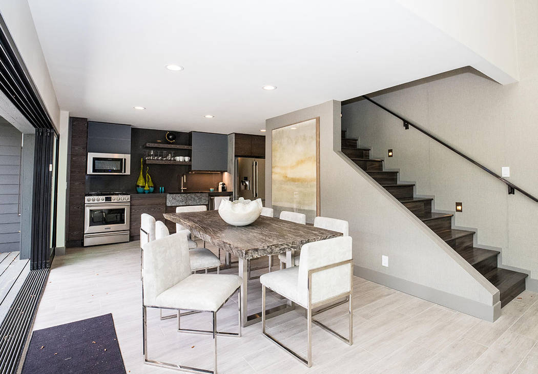 The dining area is off the kitchen. (Tonya Harvey/Real Estate Millions)