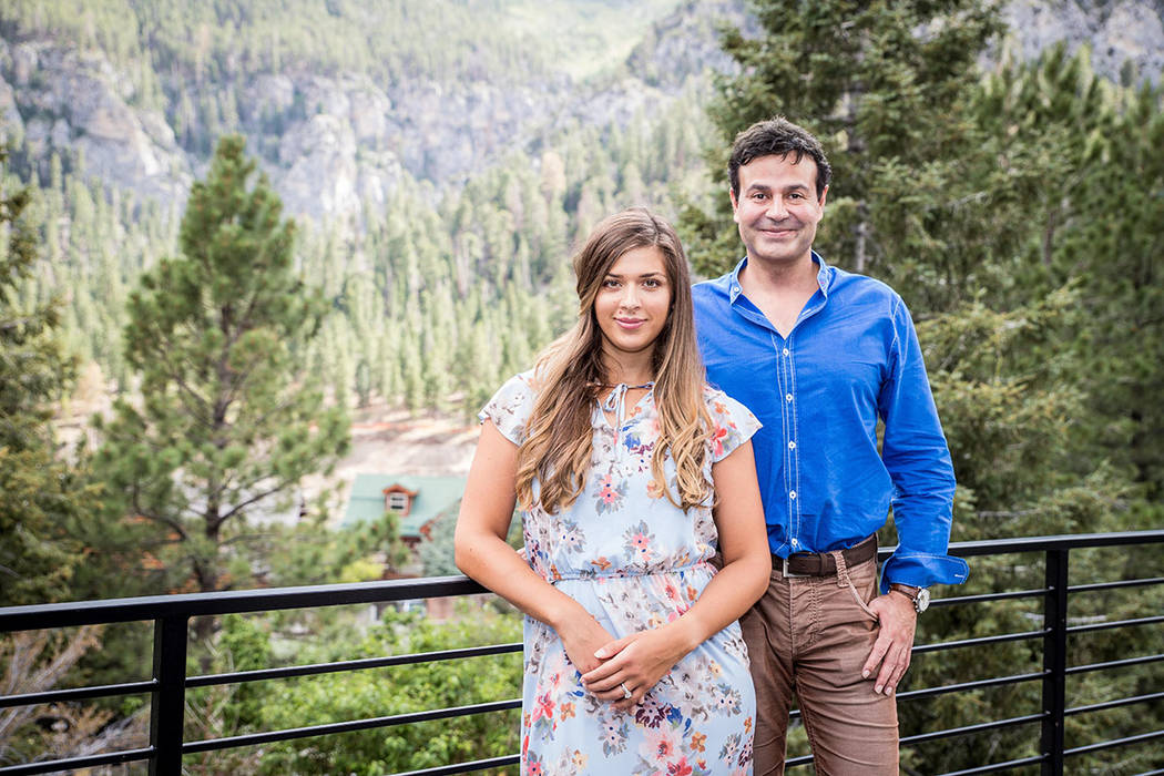 Amanda and Nick Toors on the deck. (Tonya Harvey Real Estate Millions)