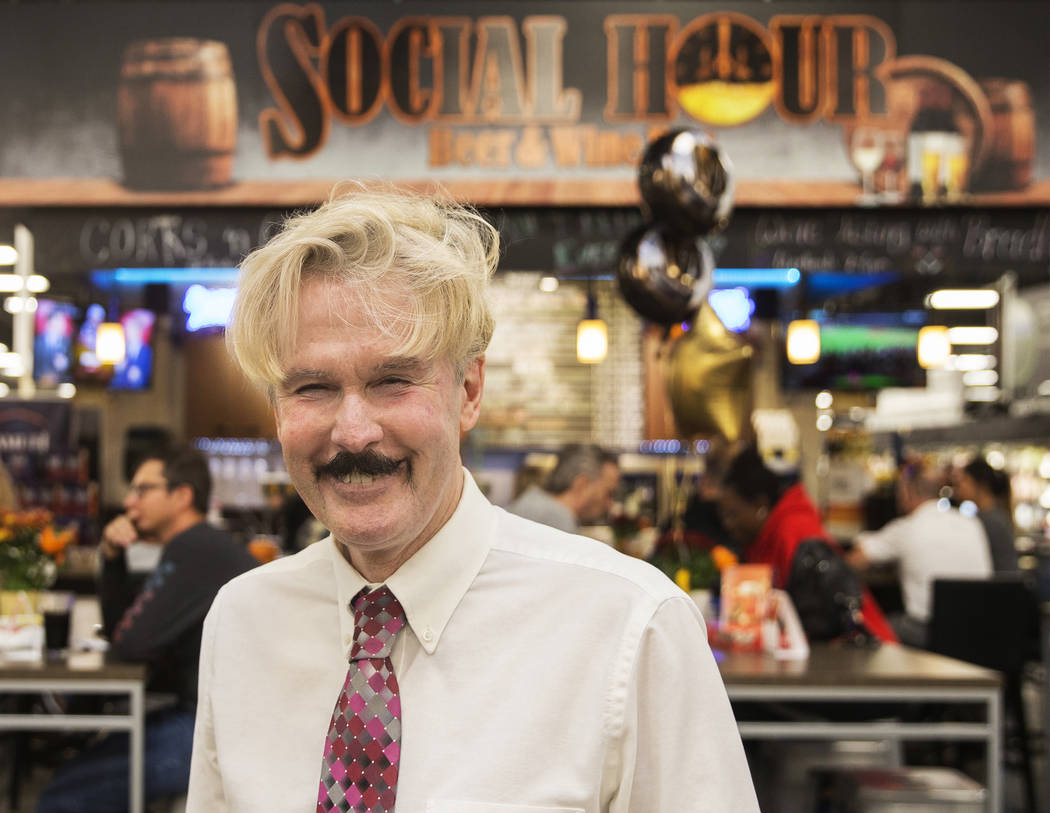 Wine steward Bradley Pugh at Social Hour Beer and Wine Bar on Thursday, Oct. 10, 2019, at Smith ...
