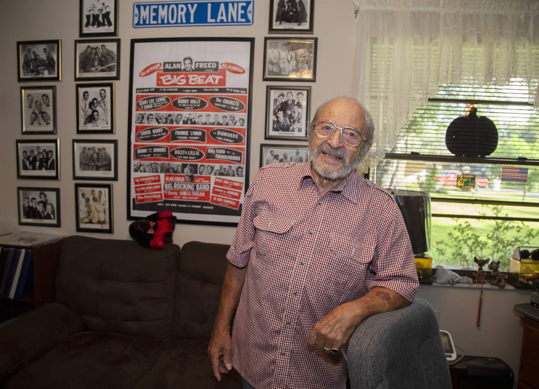 In this Oct. 9, 2019, photo, Joe Schiavone, 81, is seen in his home in West Melbourne, Fla. Sch ...