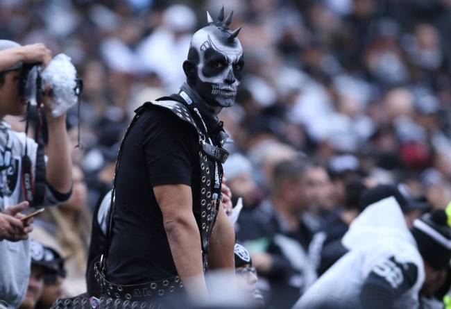 The facepainting industry in Oakland must make a killing, particularly silver and black paint w ...
