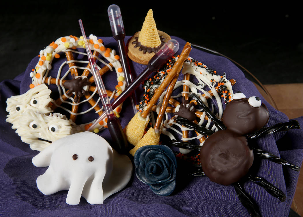 Some easy, do-it-yourself Halloween treats by pastry chef Sara Steele at Chica at The Venetian.