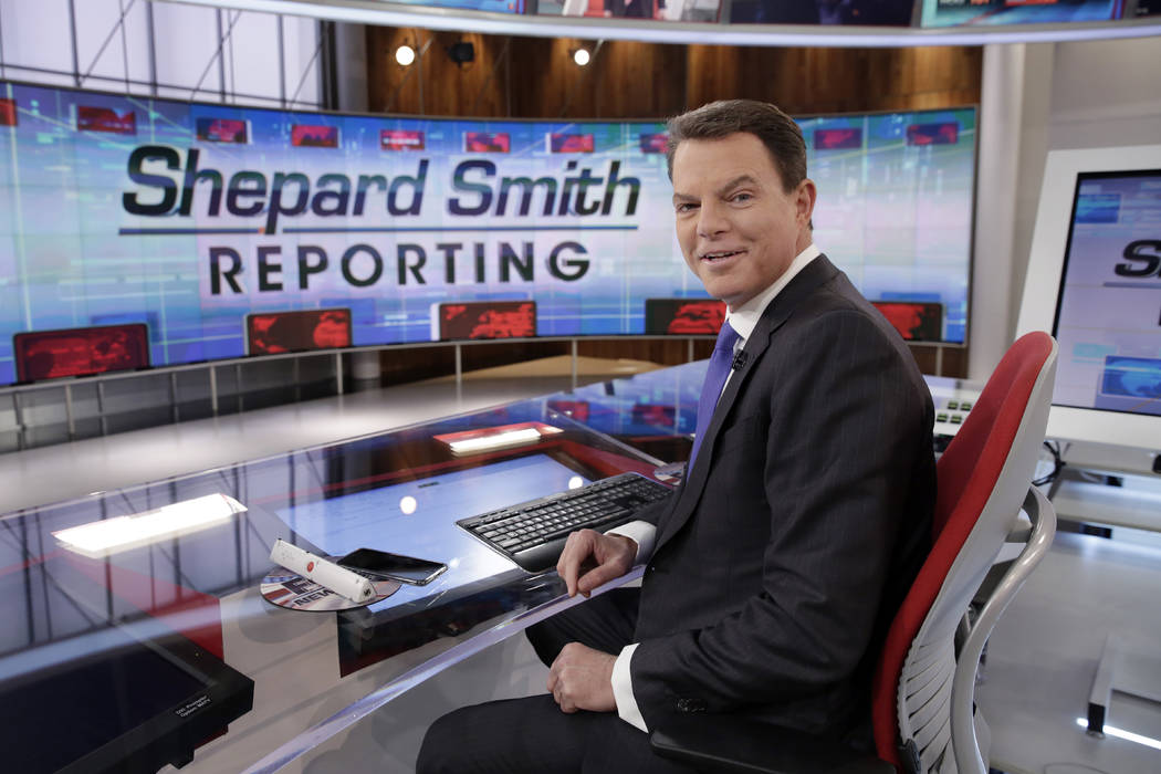 In this Jan. 30, 2017, file photo, Fox News Channel chief news anchor Shepard Smith appears on ...