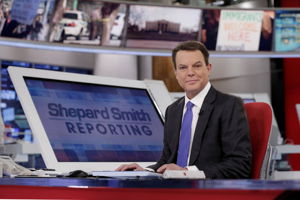 In this Jan. 30, 2017, file photo, Fox News Channel chief news anchor Shepard Smith appears on ...