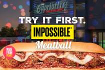 The Impossible Meatball sub will be offered for one day only at one location of Capriotti's in ...