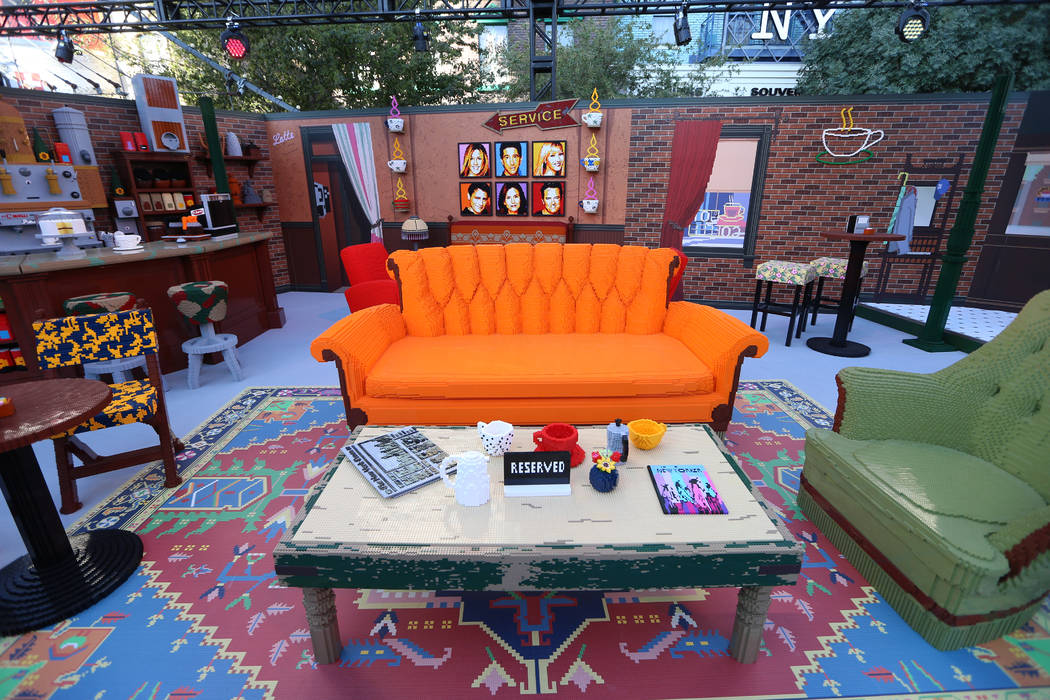 Inside the “Friends” Fan Experience at New York-New York in Las Vegas, Saturday, Oct. 19, 2 ...
