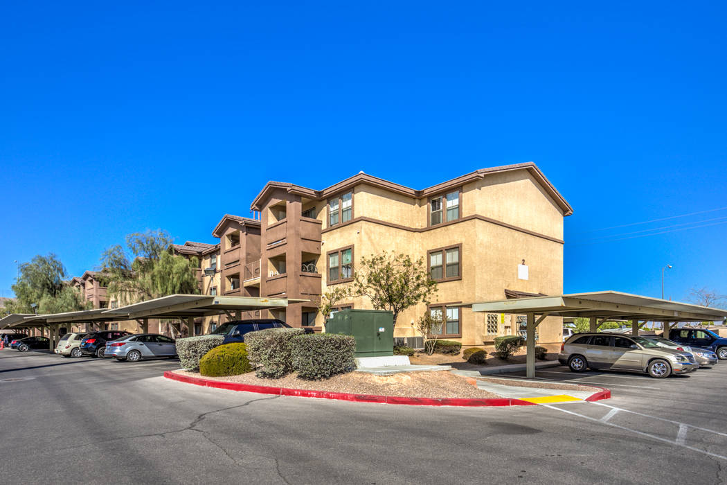 Oak Residential Partners acquired Las Vegas apartment complex Hacienda Heights, seen here, for ...