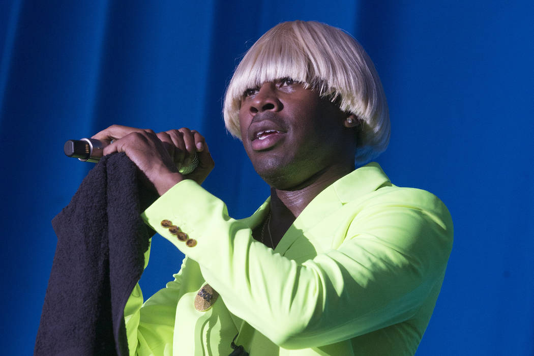 Tyler, the Creator performs on Day 1 of the 2019 Firefly Music Festival at The Woodlands on Fri ...