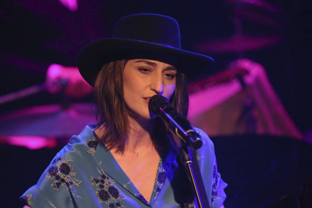 Sara Bareilles performs live at the Troubadour on Tuesday, March 19, 2019, in West Hollywood, C ...