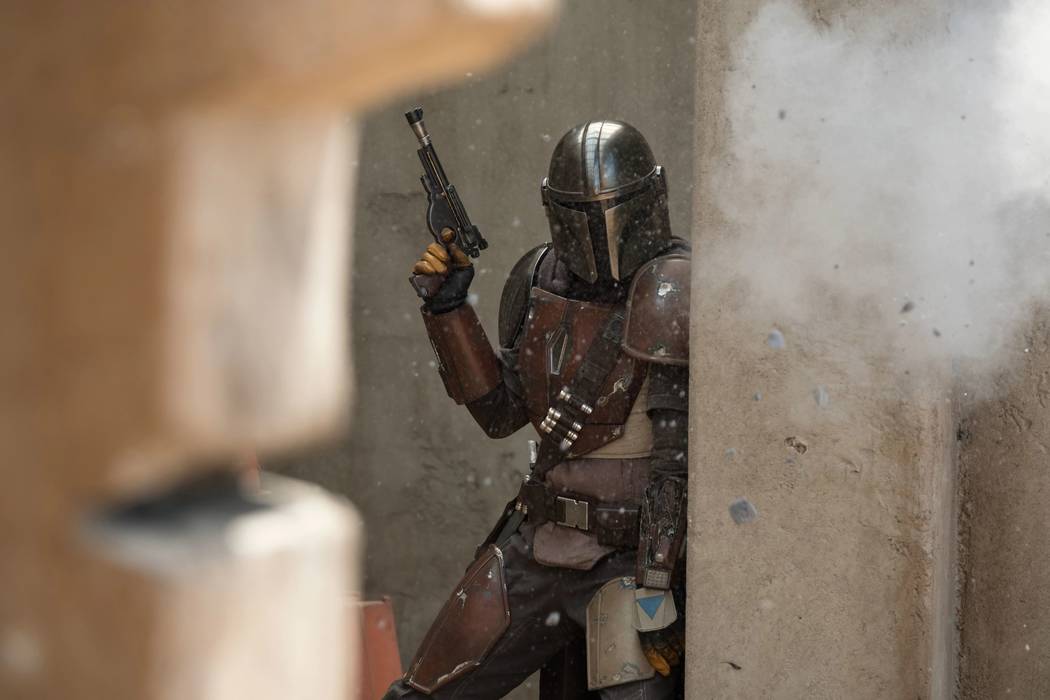 Pedro Pascal stars in "The Mandalorian." (Lucasfilm Ltd.)