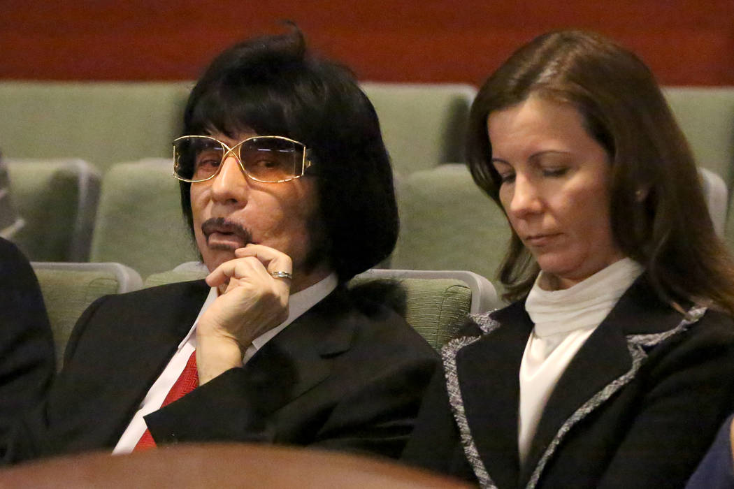 Sam Aldabbagh, owner of the Can Can Room strip club, listens to arguments from attorneys for Th ...