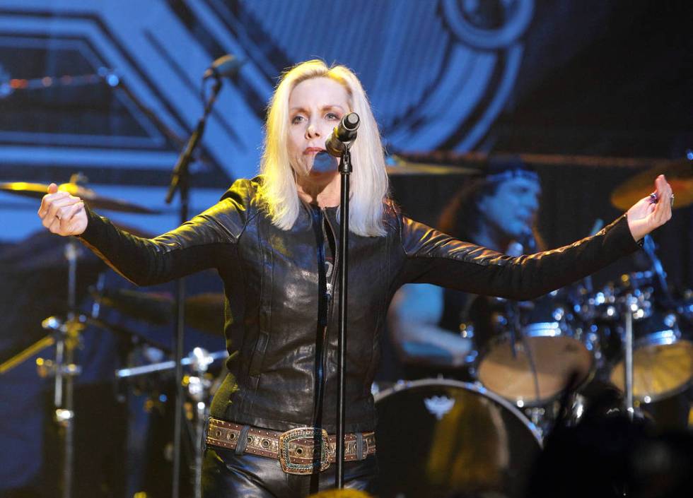 Cherie Currie performs in concert during the M3 Rock Fest at Merriweather Post Pavilion on Frid ...