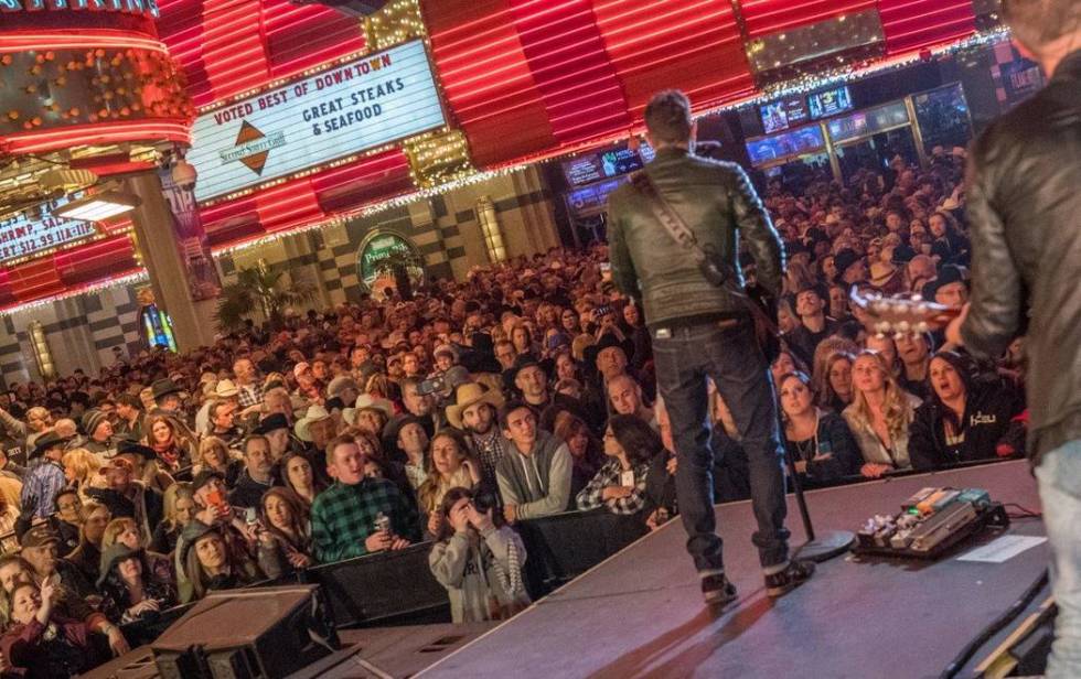The Downtown Hoedown on Fremont Street in downtown Las Vegas returns for National Finals Rodeo. ...