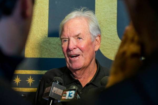 L.E. Baskow Las Vegas Review-Journal The Vegas Golden Knights owner Bill Foley has his Summerl ...