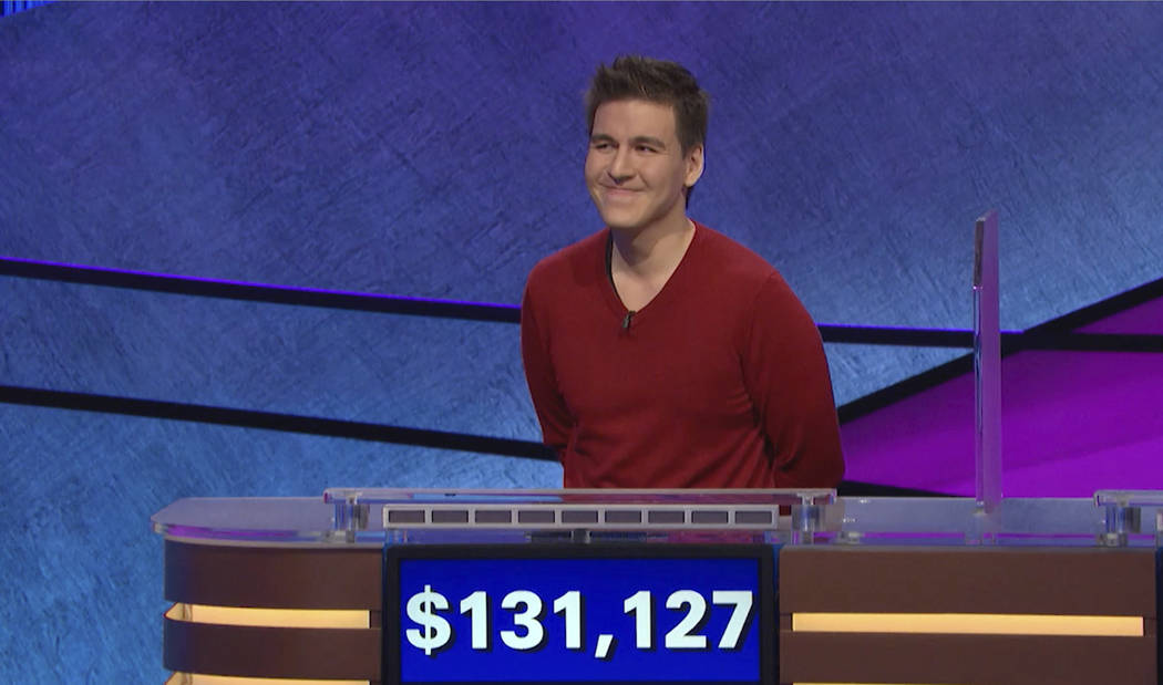 FILE - This file image made from video and provided by Jeopardy Productions, Inc. shows "Jeopar ...