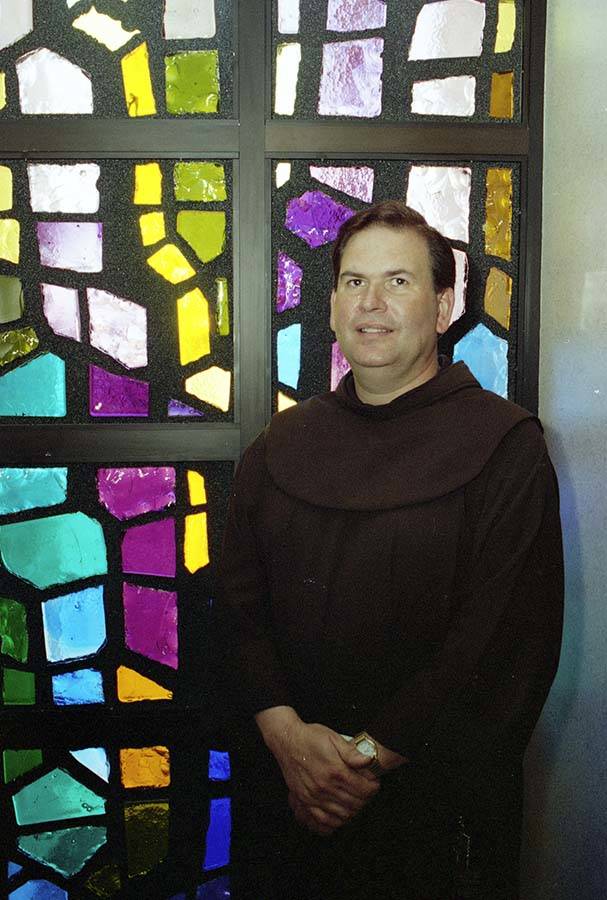 Franciscan friar and Catholic schoolteacher Brother Andre Le May worked at the Shrine of the Mo ...