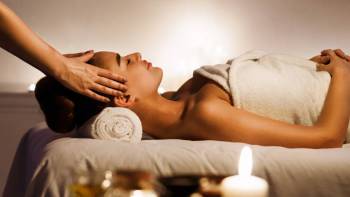 “Some of my clients get two to three massages per month,” said Delano Saporu, founder and f ...