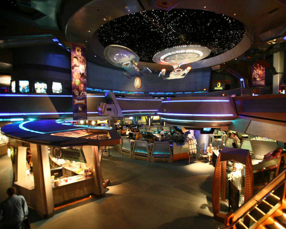 "Star Trek: The Experience" ran for 11 years at the Las Vegas Hilton (now the Westgate). (Revie ...