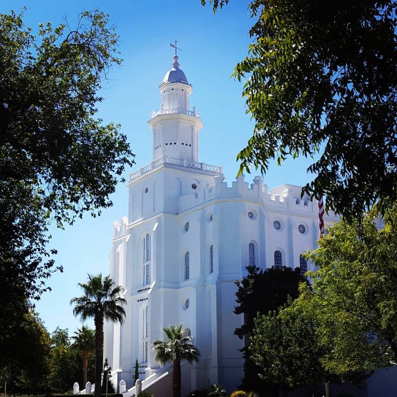 The Church of Jesus Christ of Latter-day Saints temple in St. George, Utah. The temple will be ...