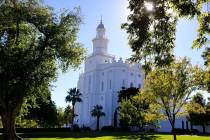 The Church of Jesus Christ of Latter-day Saints temple in St. George, Utah. The temple will be ...