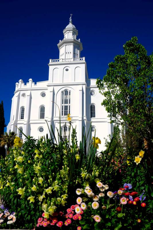 The Church of Jesus Christ of Latter-day Saints temple in St. George, Utah. The temple will be ...