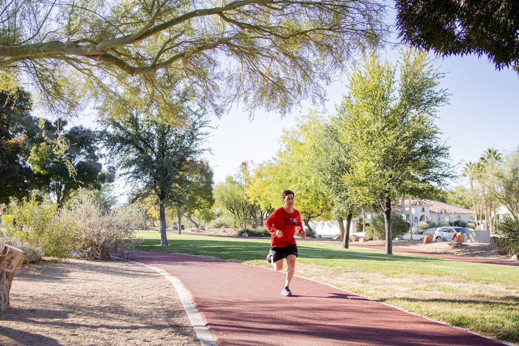 Las Vegan marathon runner Randy Lazer, who had multiple heart surgeries and was "dead&quot ...