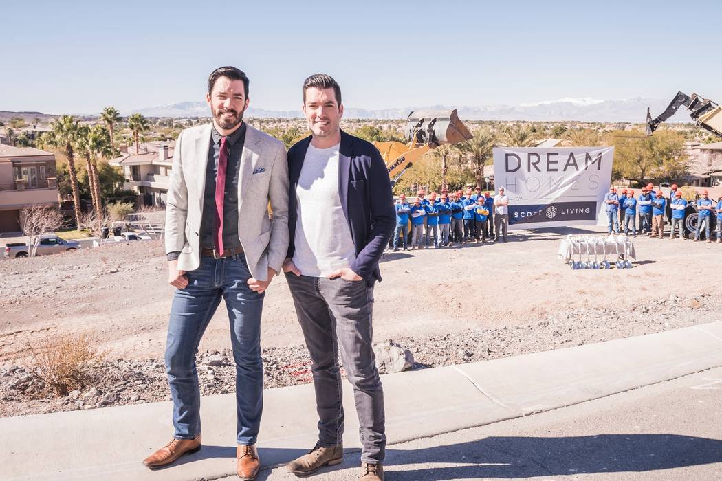 Early this year, Drew and Jonathan Scott broke ground on their first Dream Home by Scott Living ...