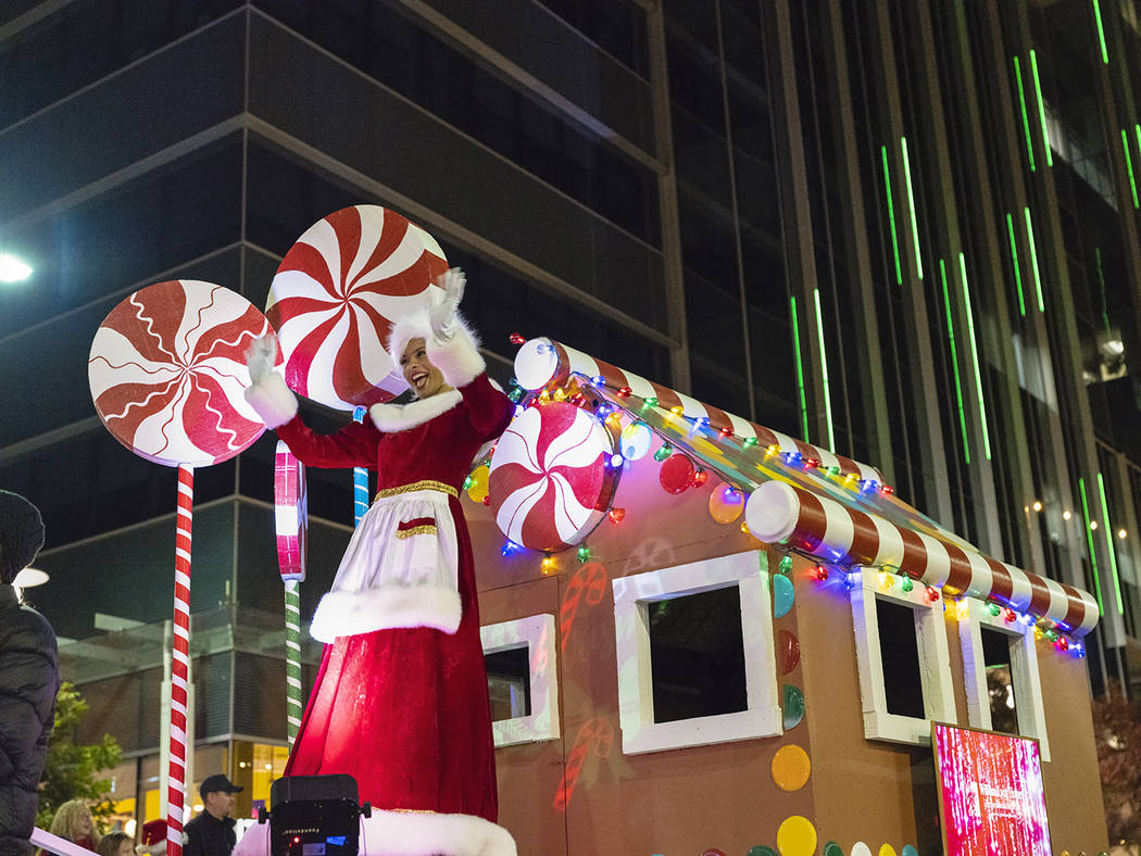 The 2019 holiday season in the master-planned community of Summerlin kicks off at Downtown Summ ...