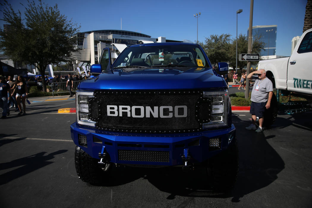 at the Las Vegas Convention Center in Las Vegas, Tuesday, Nov. 5, 2019. (Erik Verduzco / Las Ve ...