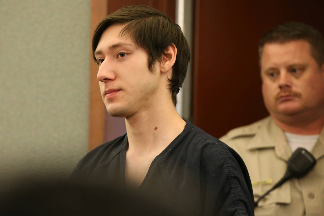 Giovanni Ruiz, accused of raping and killing UNLV student Paula Davis, appears at the Regional ...