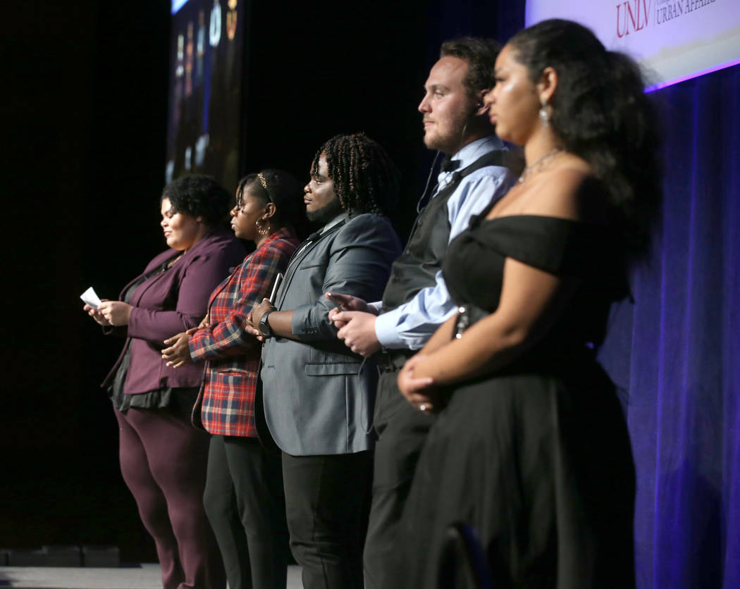 Members of the Southern Nevada Homelessness Continuum of Care's Youth Action Board Young Adults ...