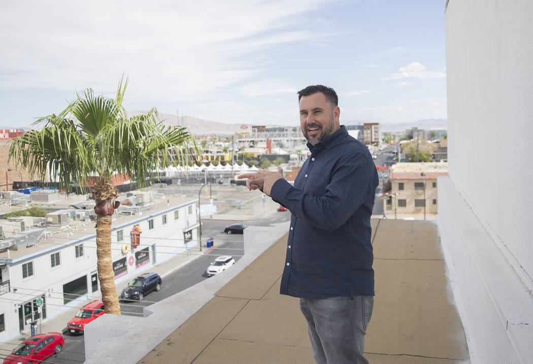 Developer J Dapper discusses his plans for his newly acquired property at 201 Las Vegas Blvd. o ...