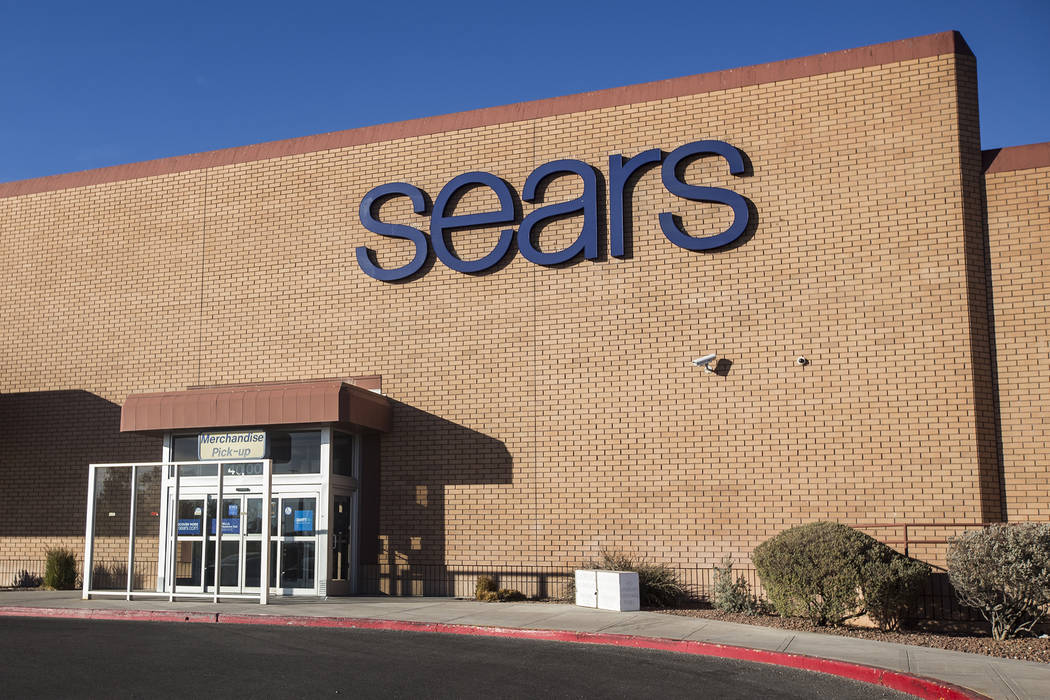 Sears at Meadows Mall in Las Vegas, Monday, Nov. 11, 2019. The company announced it will close ...