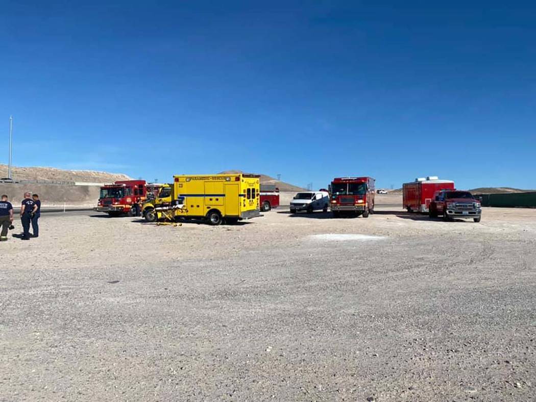 Southern Nevada firefighters Investigate a possible hazardous materials “incident” causing ...