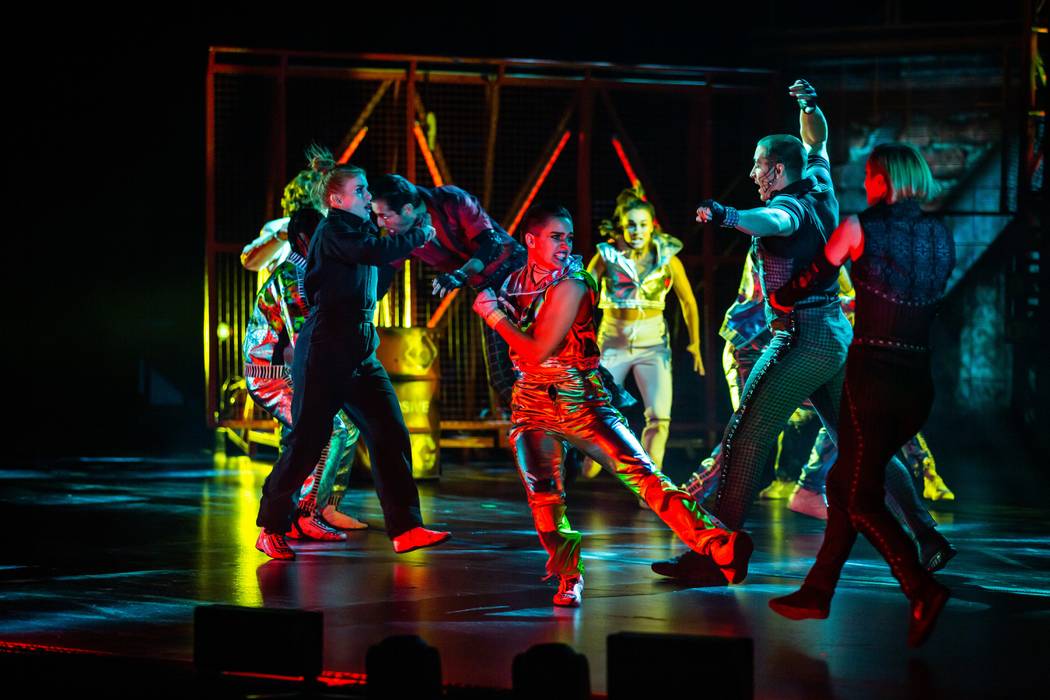 Cirque du Soleil's latest Las Vegas Strip production, "R.U.N", has opened at Luxor. (Matt Beard)