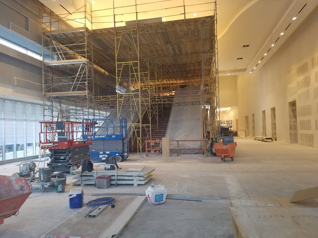 A climate-controlled walkway connects to The Linq Hotel and Harrah's to escalators at the under ...