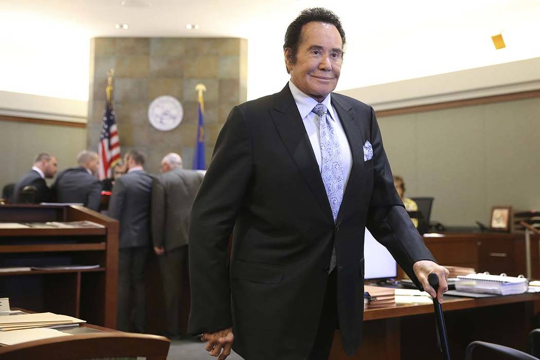 Wayne Newton at the Regional Justice Center in Las Vegas, Tuesday, June 18, 2019. (Erik Verduzc ...