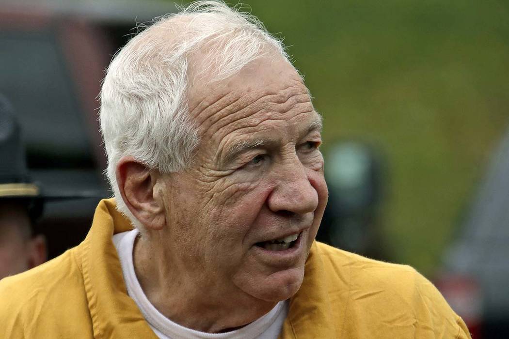 Former Penn State University assistant football coach Jerry Sandusky arrives at the Centre Coun ...